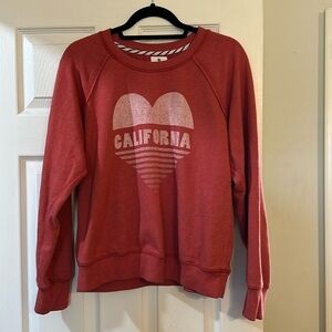 Sundry California Heart Sweatshirt